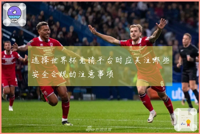 选择世界杯竞猜平台时应关注哪些安全合规的注意事项